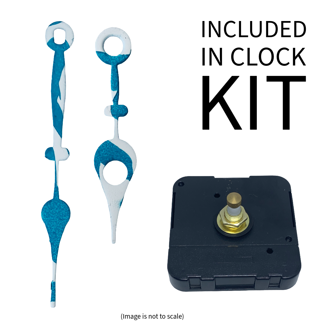 Coral Drift - Clock Hand Kit - For Clocks 5-1/2" - 6-1/2" in Size