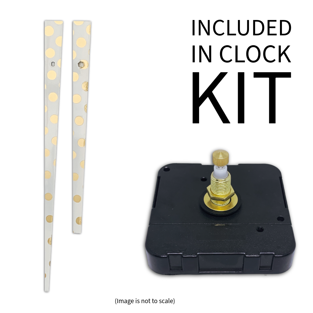 Point Phase - Clock Hand Kit - For Clocks 16" - 17" in Size