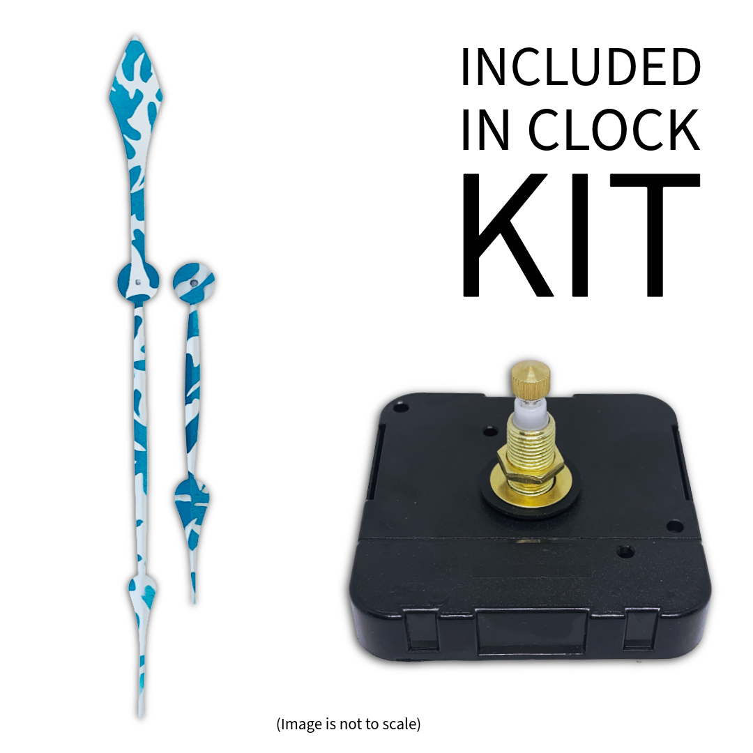 Coral Drift - Clock Hand Kit - For Clocks 20" - 21" in Size