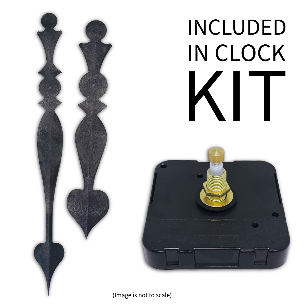 Smoulder - Clock Hand Kit - For Clocks 28" - 29" in Size