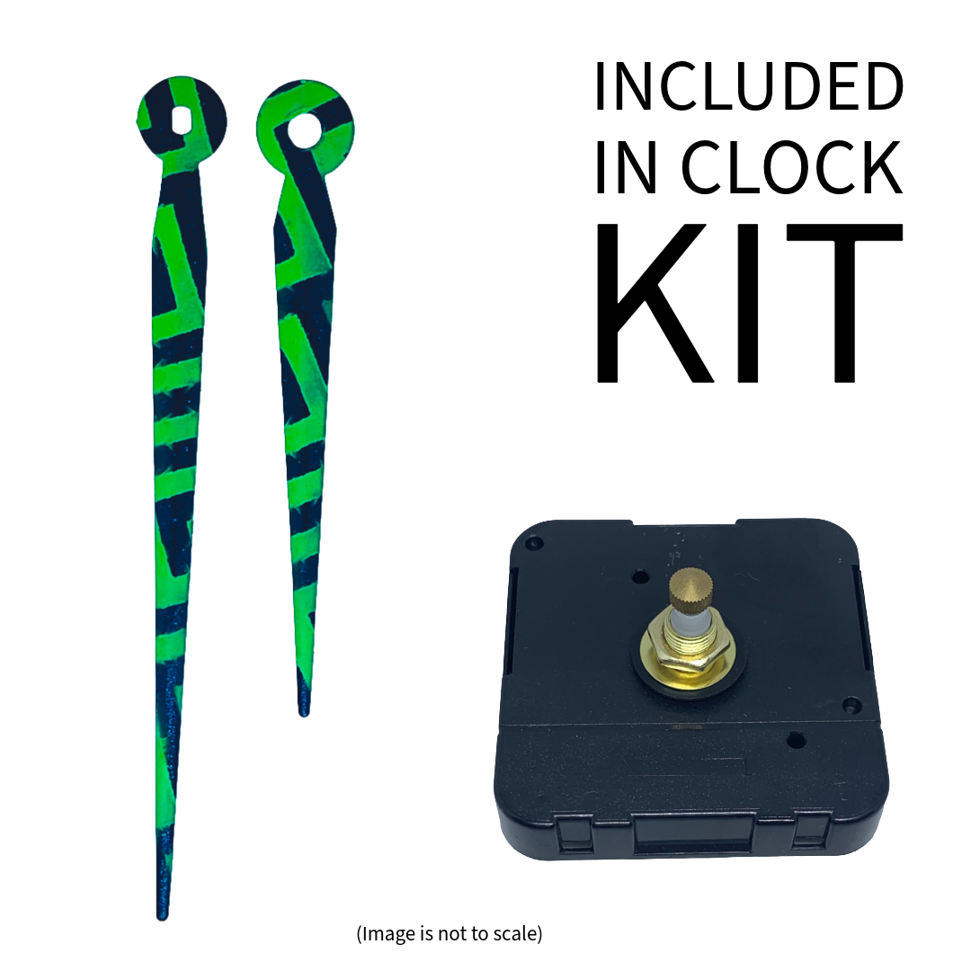 Green Impact - Clock Hand Kit - For Clocks 9" - 10" in Size