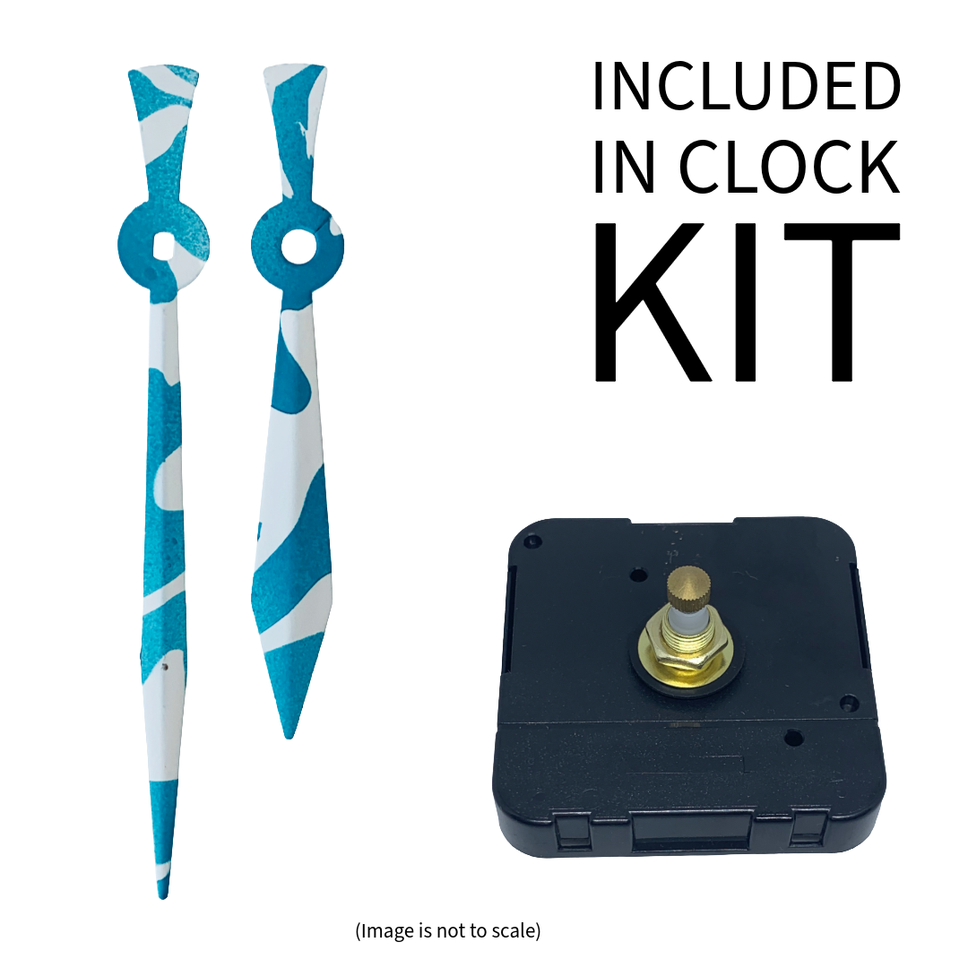 Coral Drift - Clock Hand Kit - For Clocks 7-1/2" - 8-1/2" in Size