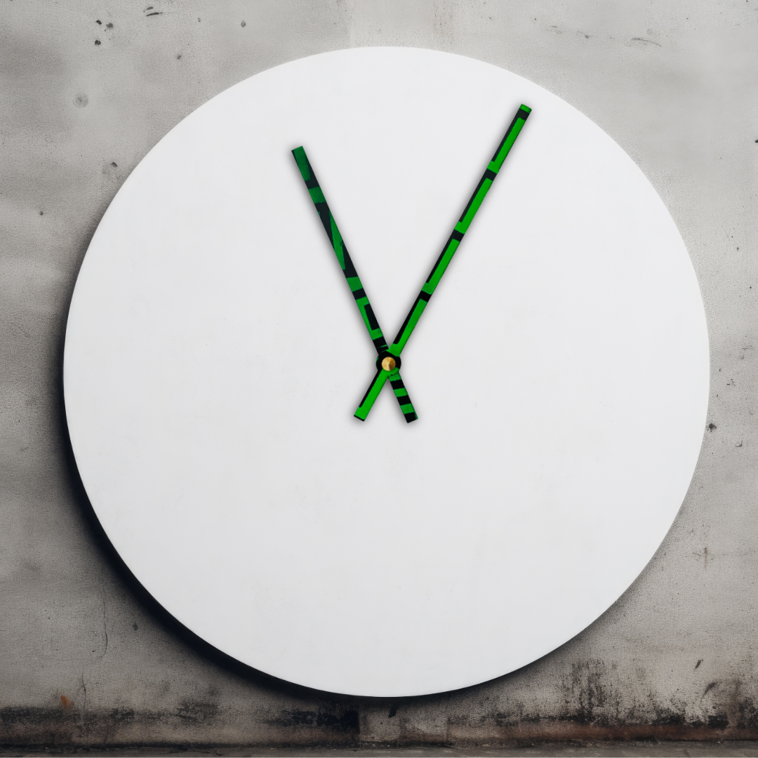 Green Impact - Clock Hand Kit - For Clocks 10" - 11" in Size