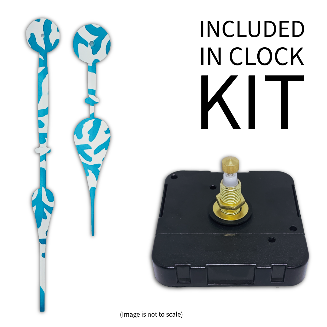 Coral Drift - Clock Hand Kit - For Clocks 22-1/2" - 23-1/2" in Size