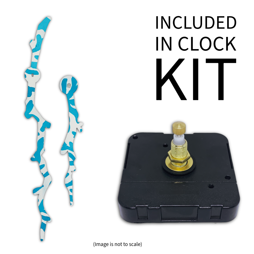Coral Drift - Clock Hand Kit - For Clocks 18" - 19" in Size