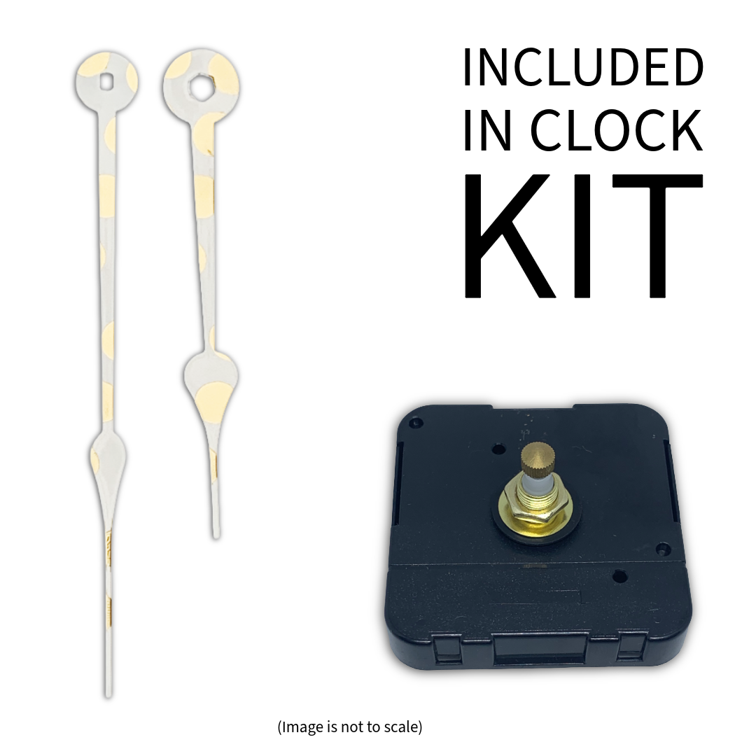 Point Phase - Clock Hand Kit - For Clocks 10-1/2" - 11-1/2" in Size
