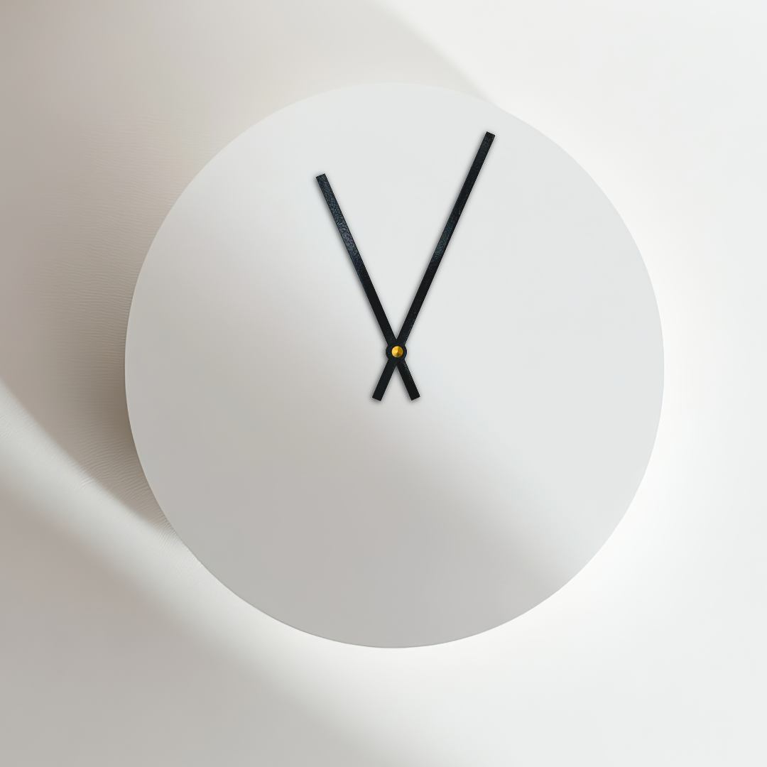 Struck Black - Clock Hand Kit - For Clocks 10" - 11" in Size