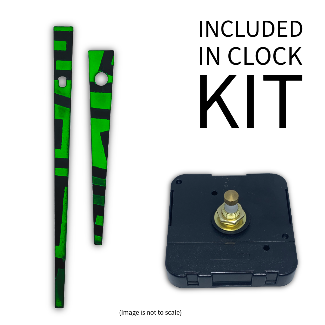 Green Impact - Clock Hand Kit - For Clocks 6-3/4" - 7-3/4" in Size