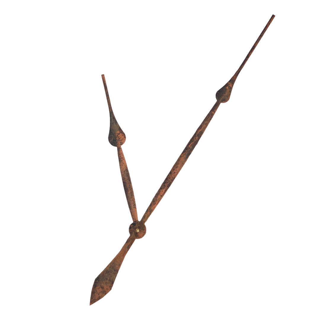 Aged Copper - Clock Hand Kit - For Clocks 36" - 38" in Size