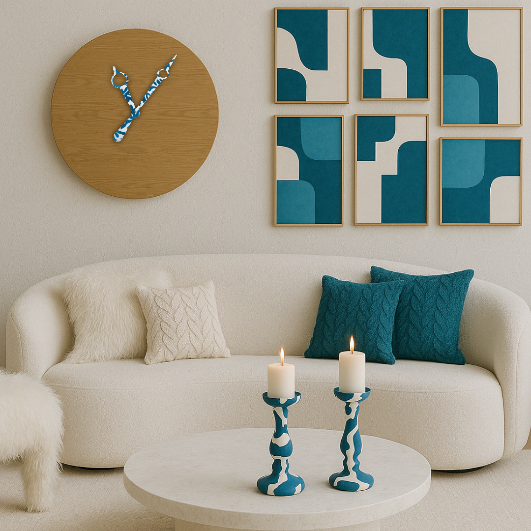 Coral Drift - Clock Hand Kit - For Clocks 18" - 19" in Size