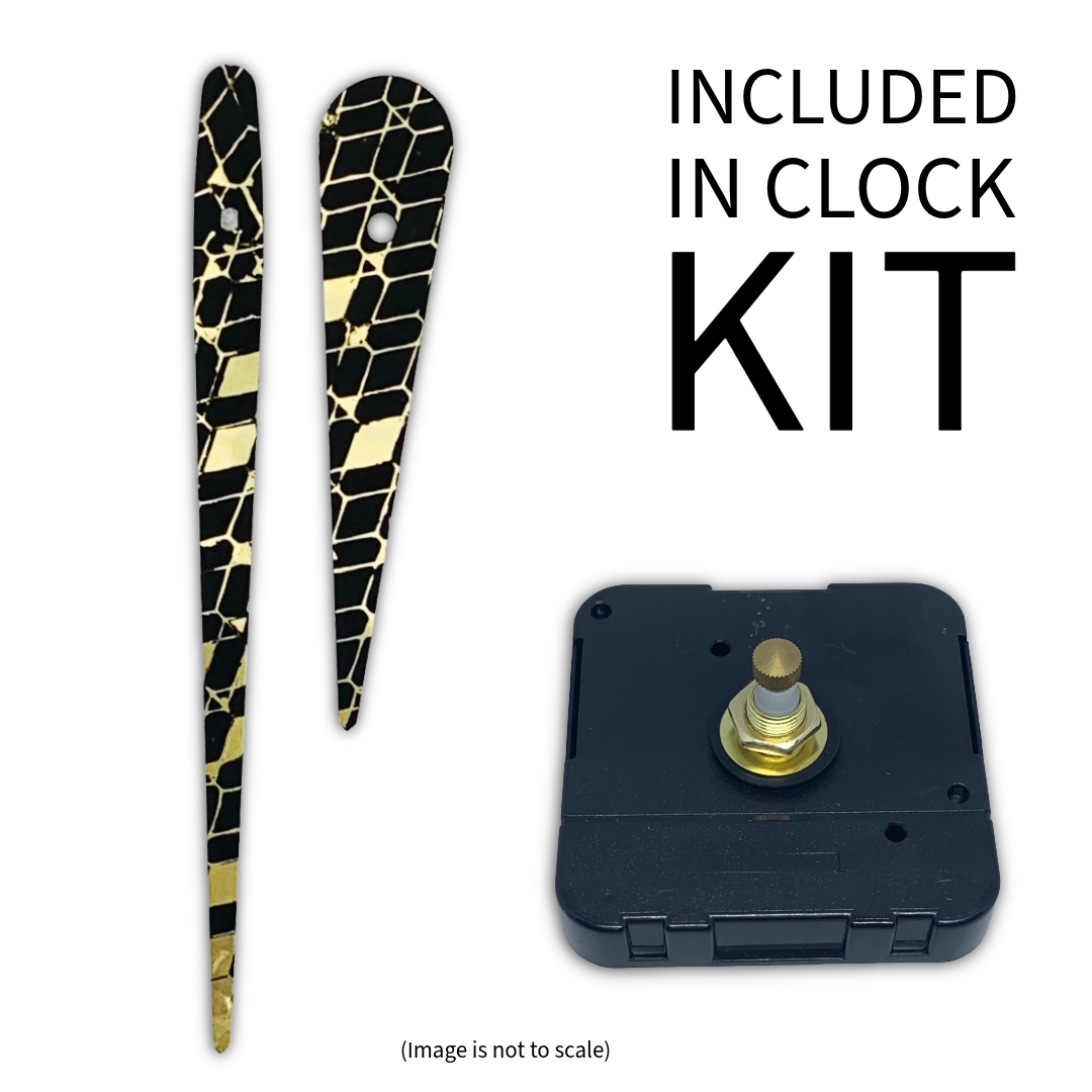 Gold Trace - Clock Hand Kit - For Clocks 11-1/2" - 12-1/2" in Size