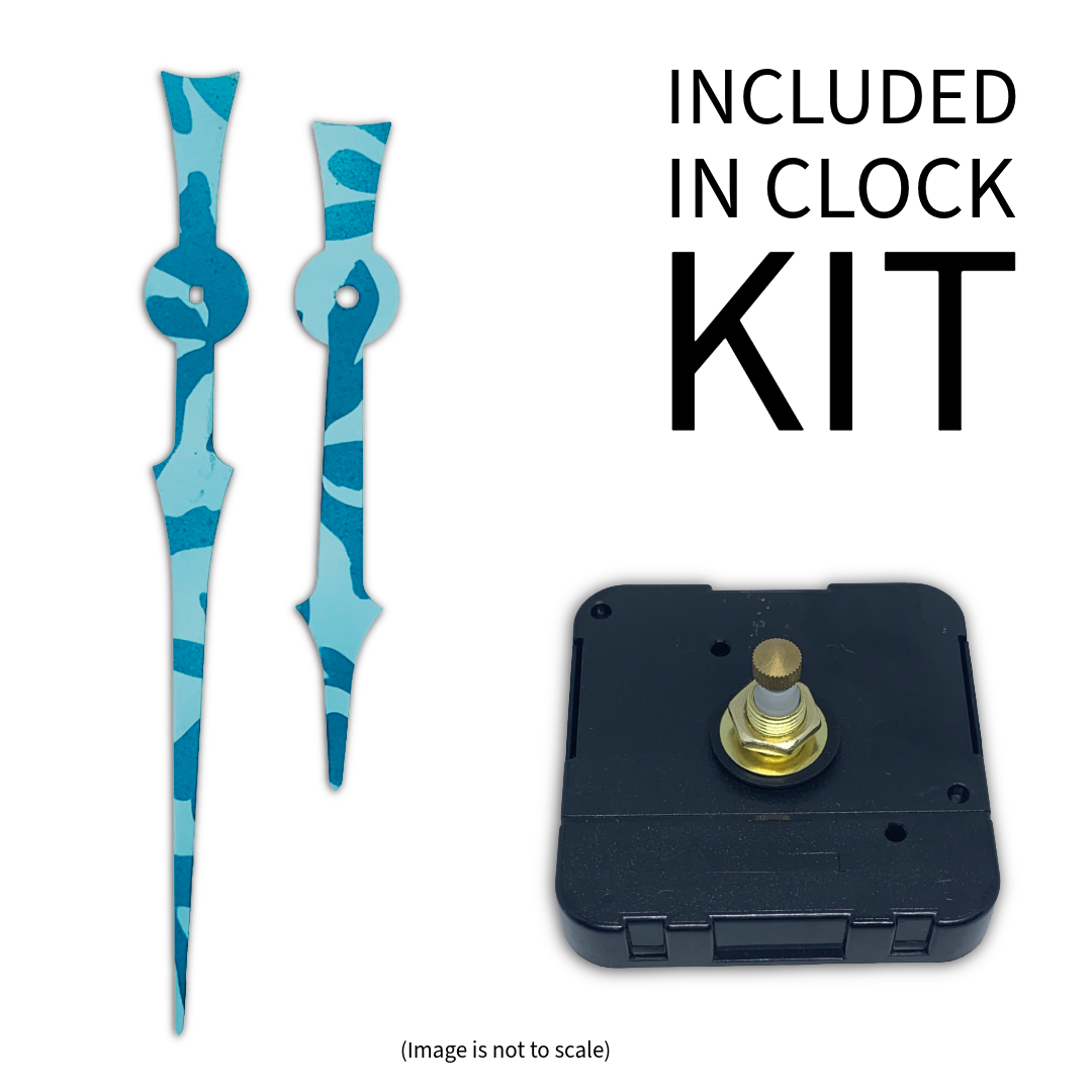 Bora Bora - Clock Hand Kit - For Clocks 12-1/2" - 13-1/2" in Size