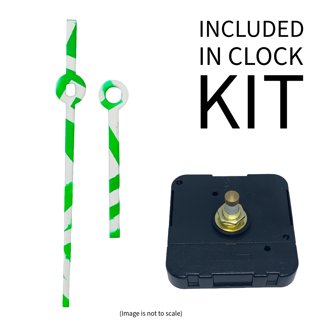 Structured Mint - Clock Hand Kit - For Clocks 5" - 6" in Size