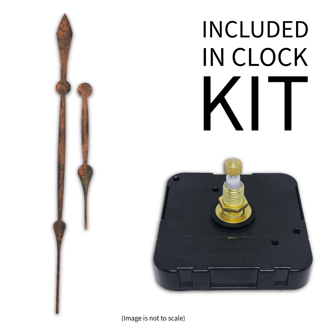 Aged Copper - Clock Hand Kit - For Clocks 36" - 38" in Size