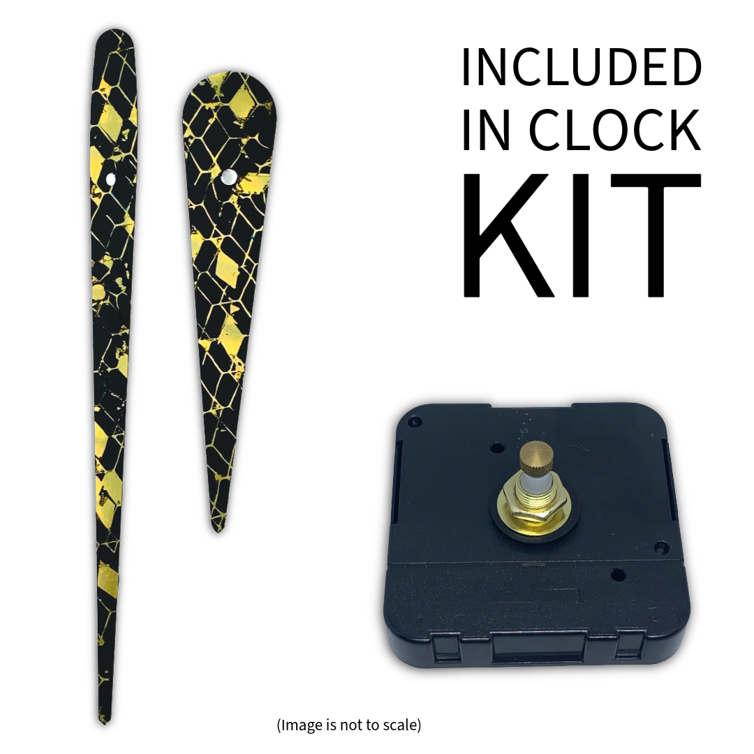 Gold Trace - Clock Hand Kit - For Clocks 12-1/2" - 13-1/2" in Size