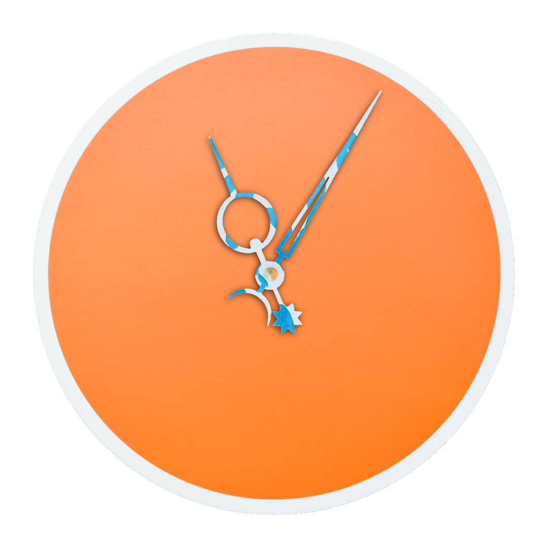 Coral Drift - Clock Hand Kit - For Clocks 7" - 8" in Size