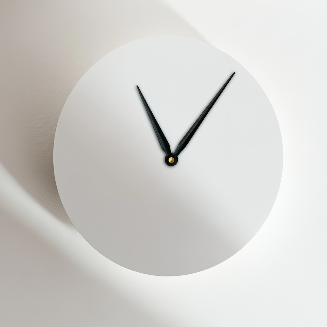 Struck Black - Clock Hand Kit - For Clocks 9" - 10" in Size