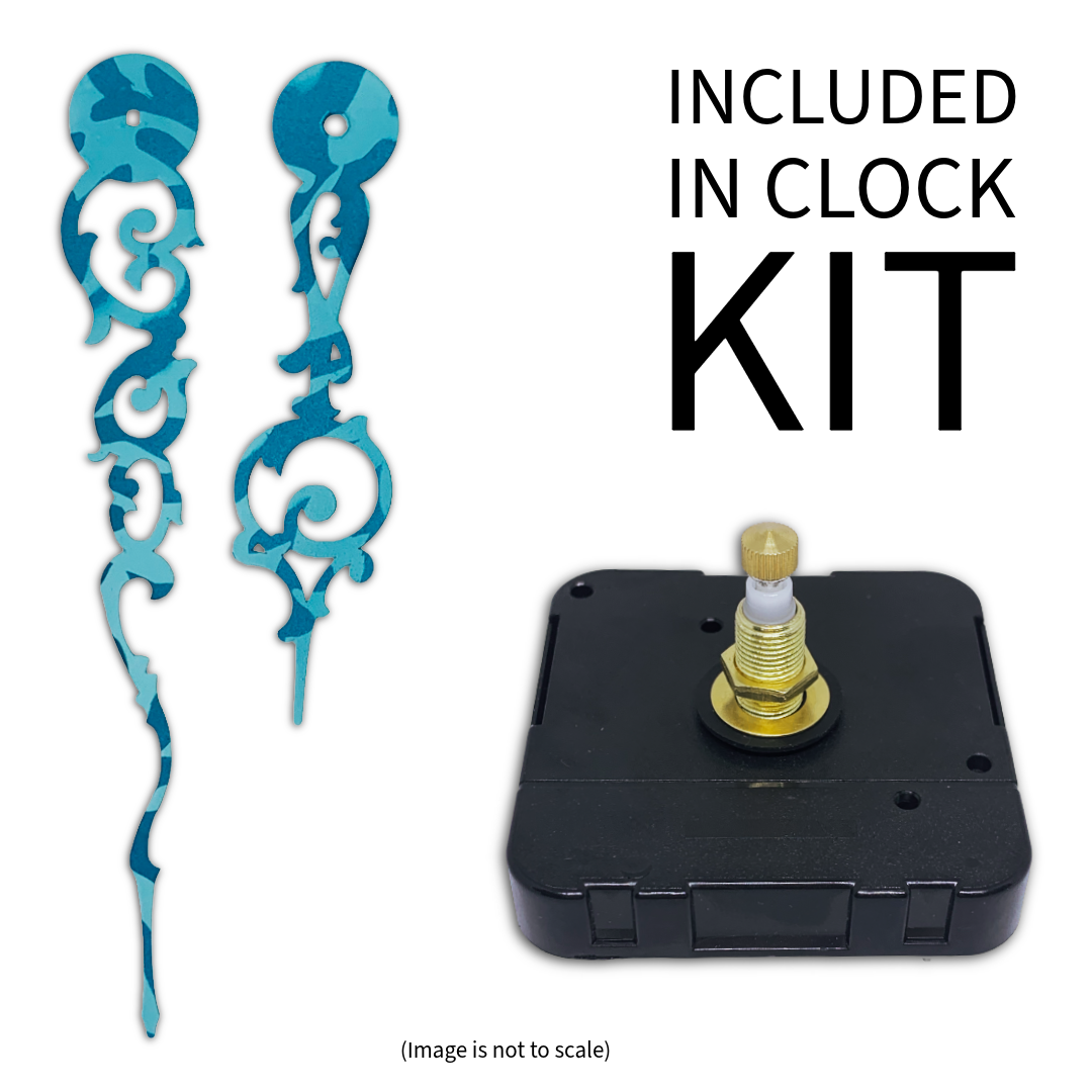 Bora Bora - Clock Hand Kit - For Clocks 15" - 16" in Size