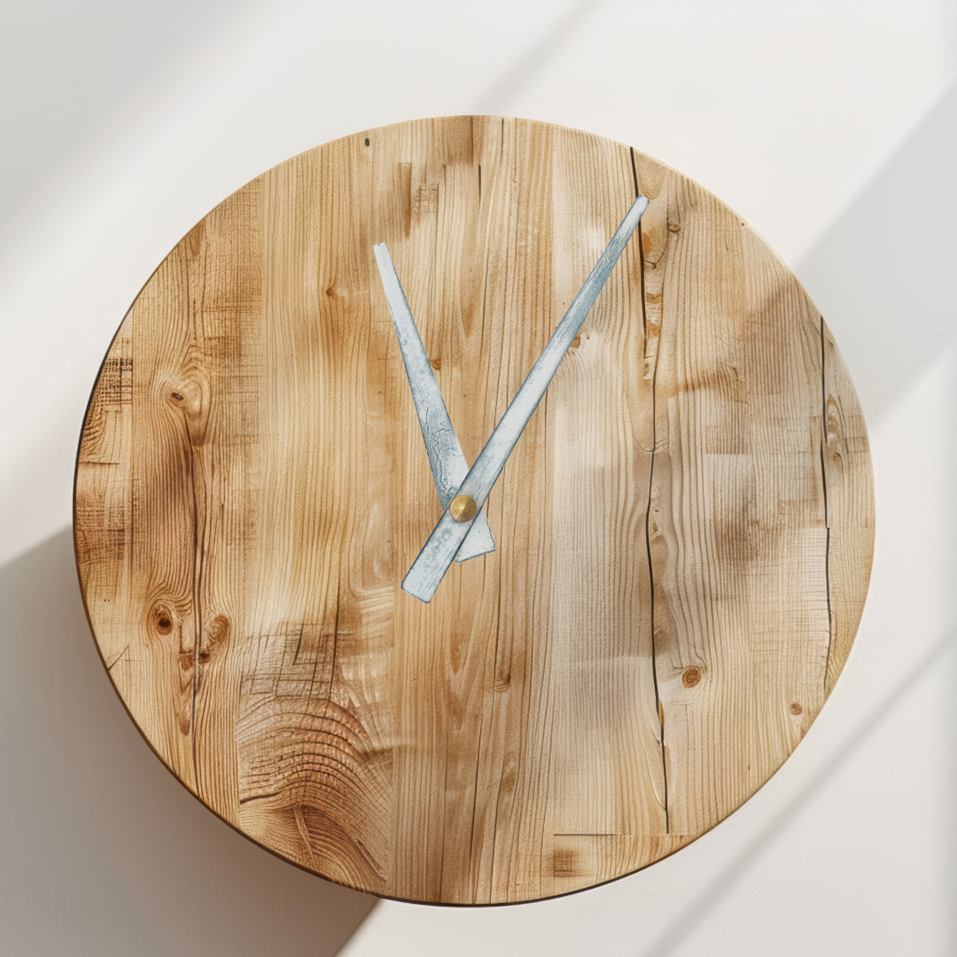 Rustic White - Clock Hand Kit - For Clocks 6-3/4"" - 7-3/4"" in Size