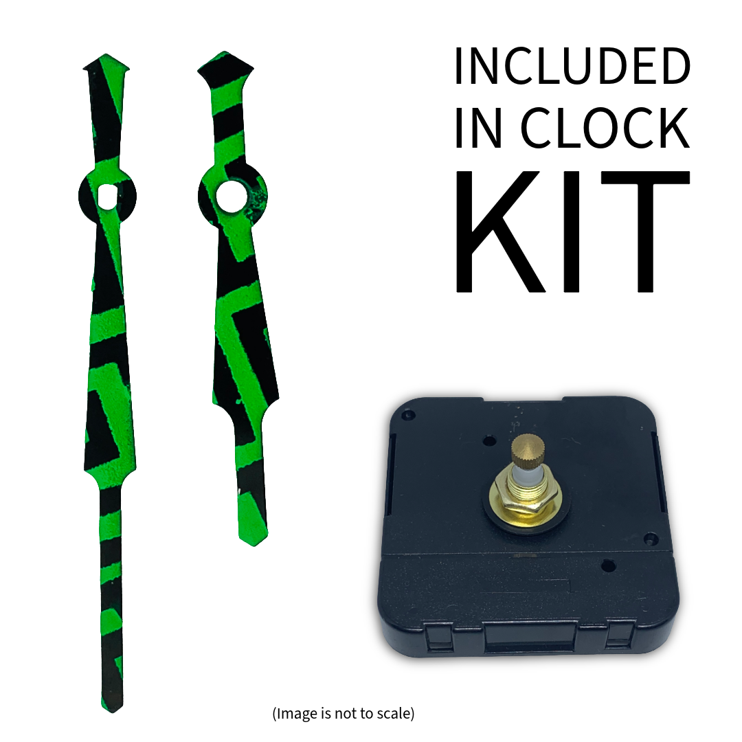 Green Impact - Clock Hand Kit - For Clocks 6" - 7" in Size