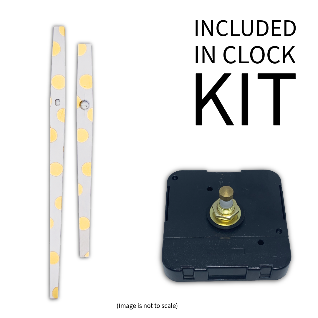 Point Phase - Clock Hand Kit - For Clocks 9" - 10" in Size