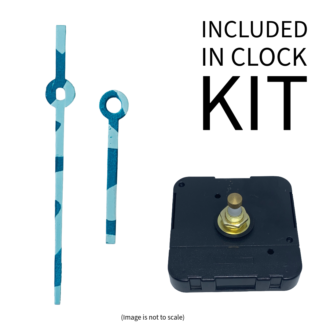 Bora Bora - Clock Hand Kit - For Clocks 5" - 6" in Size