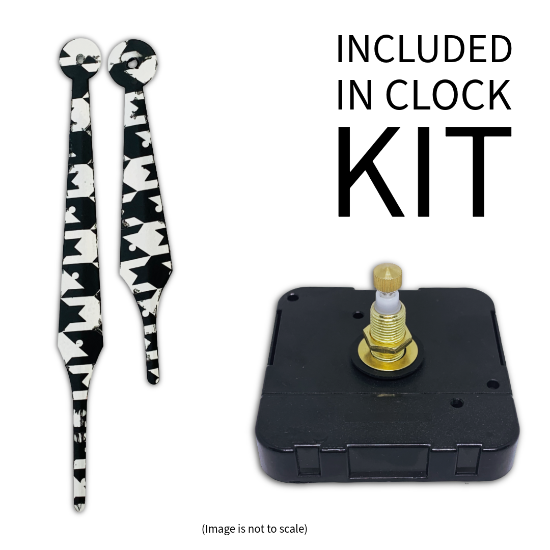 Studio Houndstooth - Clock Hand Kit - For Clocks 18" - 19" in Size
