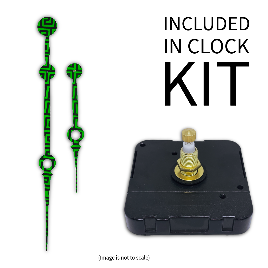 Green Impact  - Clock Hand Kit - For Clocks 29" - 30" in Size