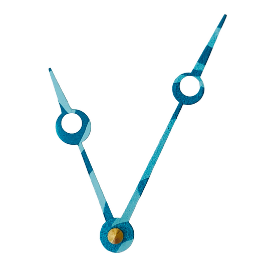 Bora Bora - Clock Hand Kit - For Clocks 7-1/2" - 8-1/2" in Size