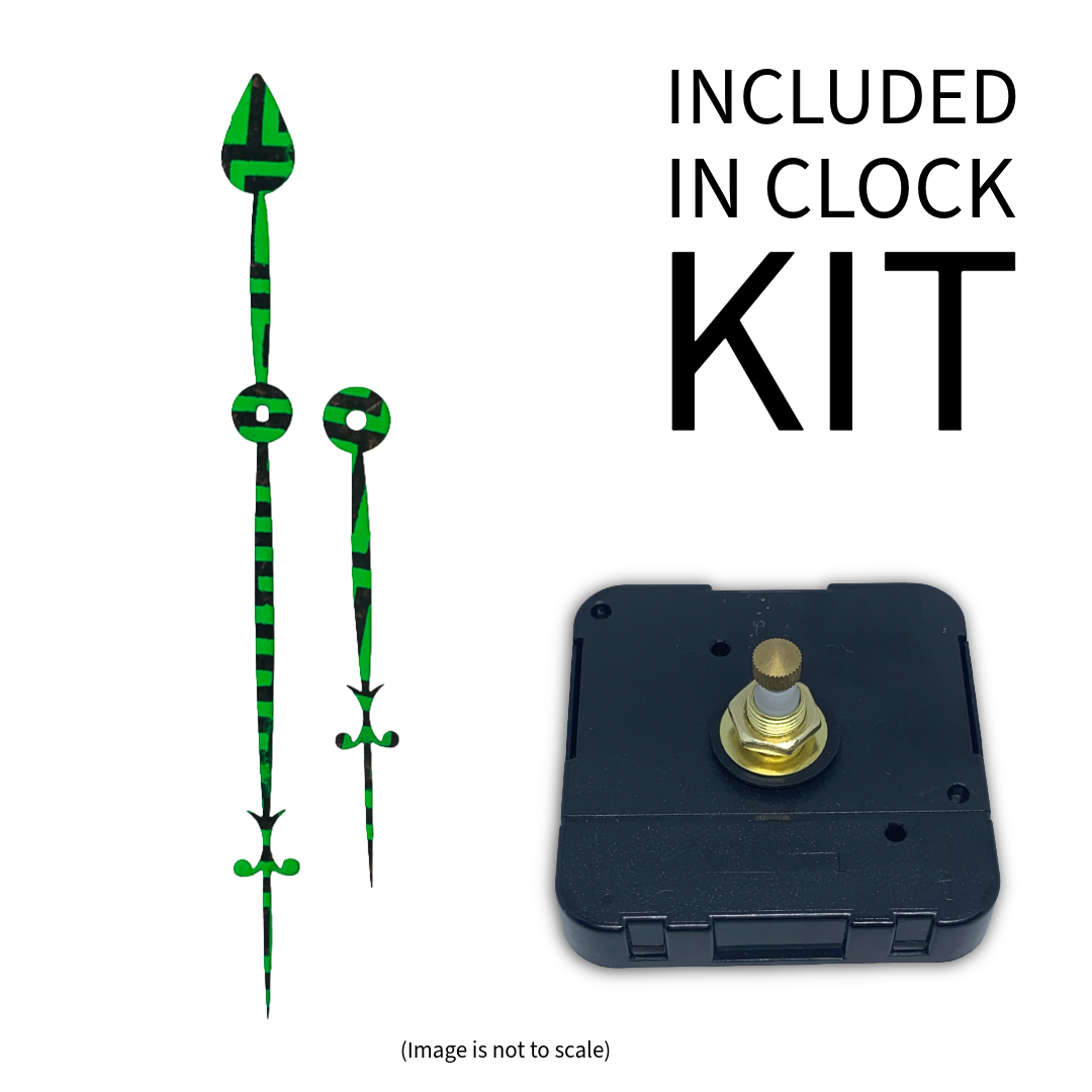 Green Impact - Clock Hand Kit - For Clocks 11-1/2" - 12-1/2" in Size