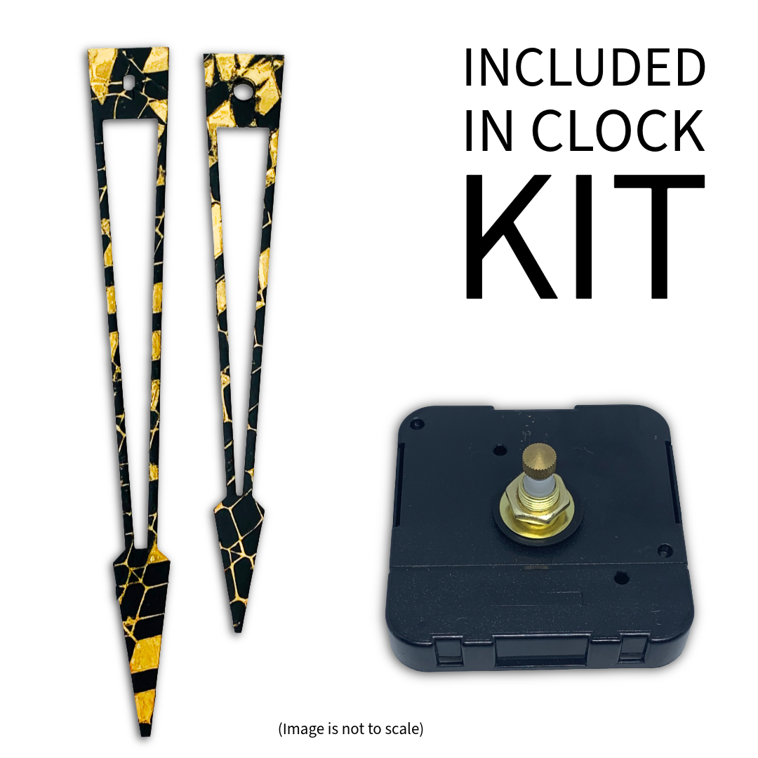 Gold Trace - Clock Hand Kit - For Clocks 13" - 14" in Size