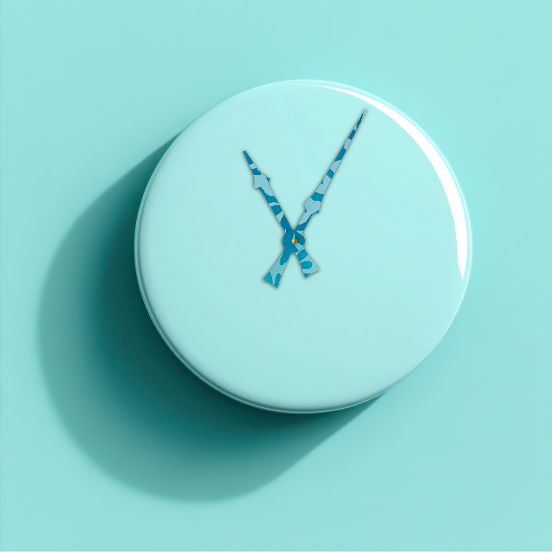 Bora Bora - Clock Hand Kit - For Clocks 12-1/2" - 13-1/2" in Size