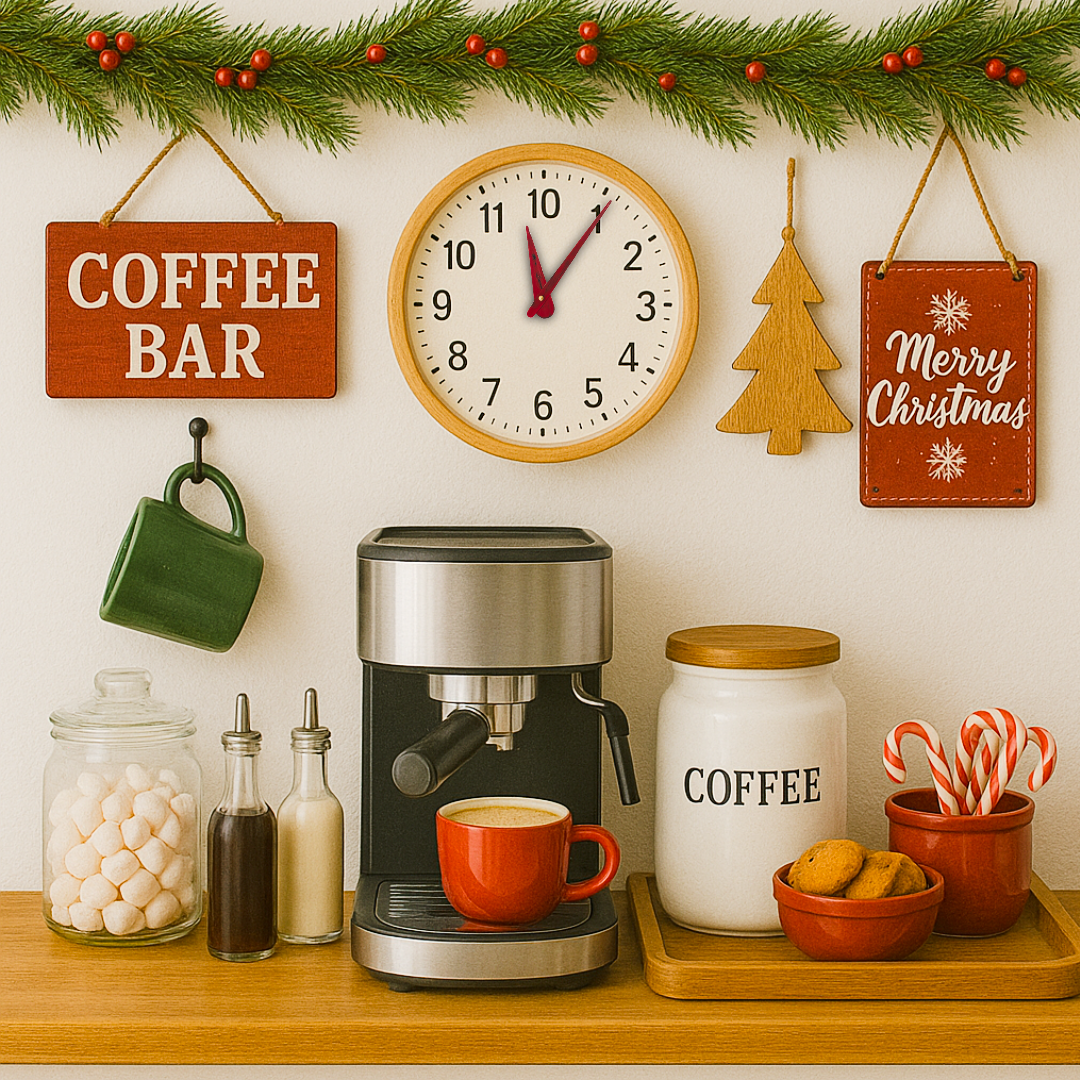 Rustic Red - Clock Hand Kit - For Clocks 11-1/2" - 12-1/2" in Size