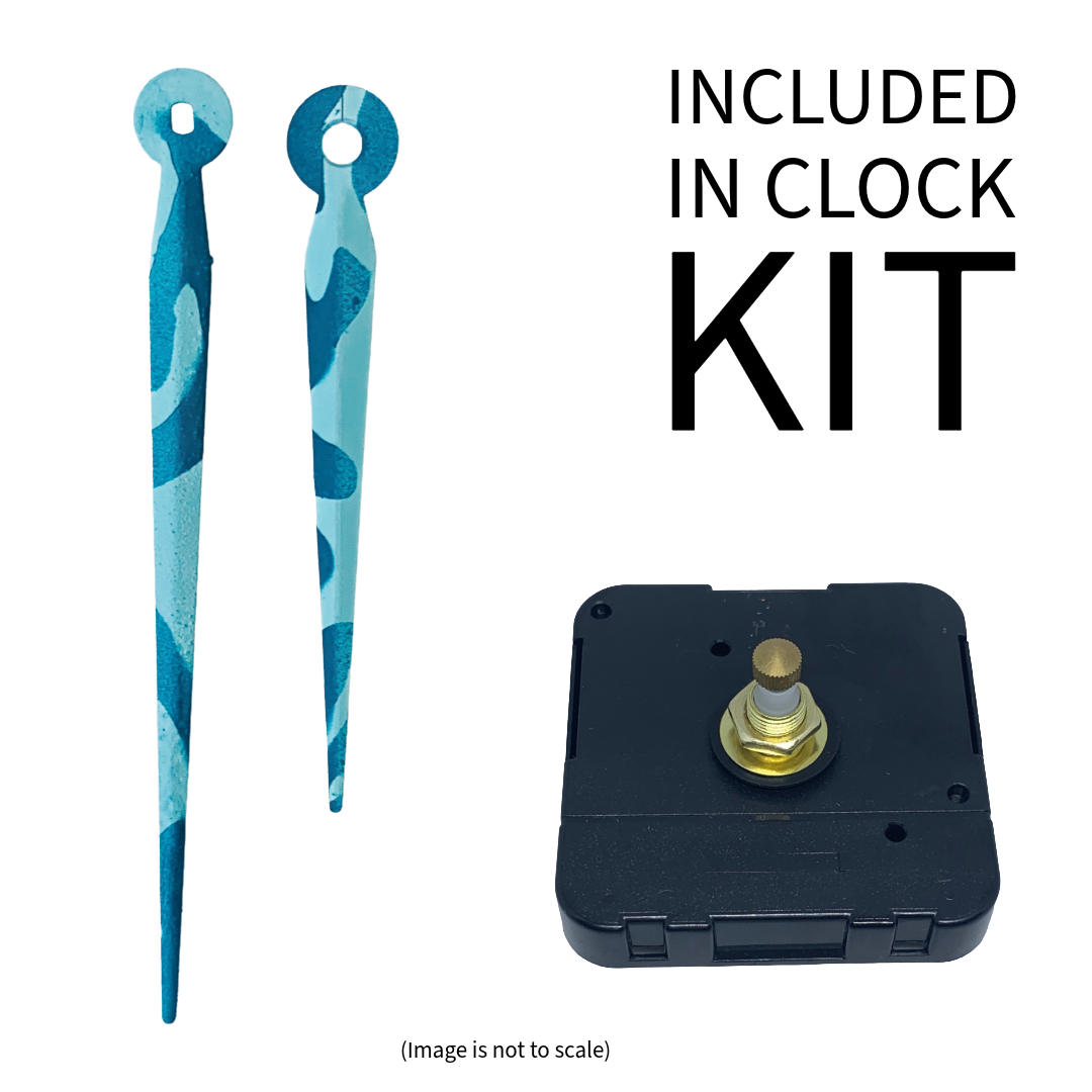 Bora Bora - Clock Hand Kit - For Clocks 9" - 10" in Size