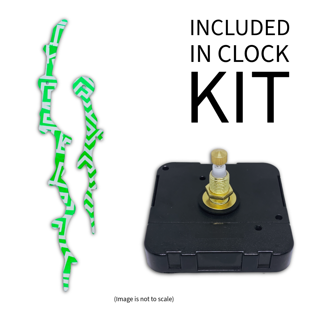 Structured Mint - Clock Hand Kit - For Clocks 18" - 19" in Size