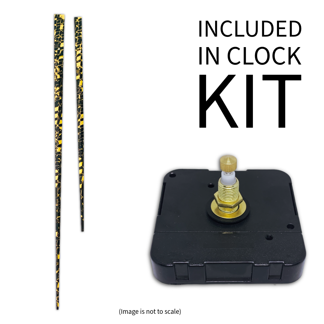 Gold Trace  - Clock Hand Kit - For Clocks 35" - 36" in Size