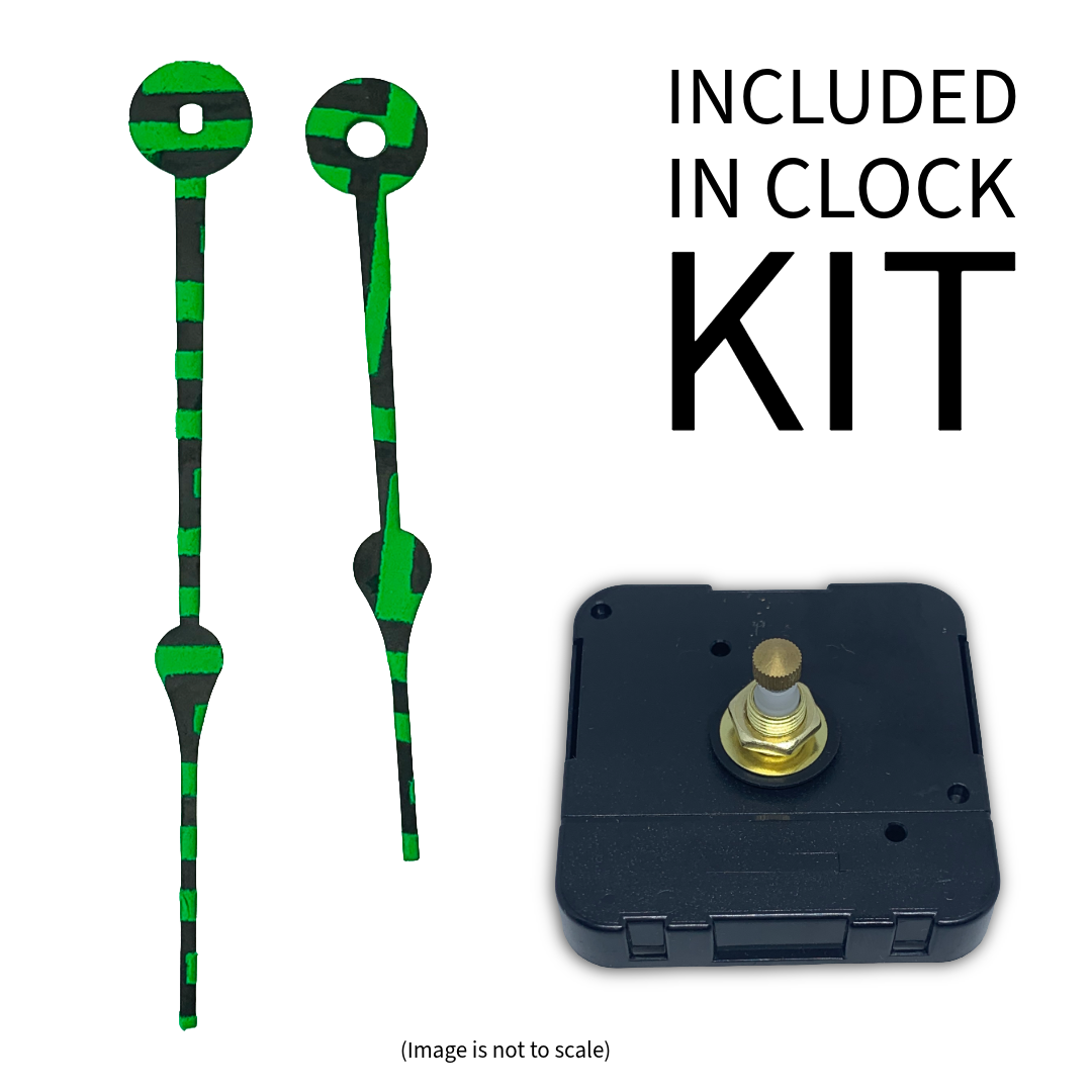 Green Impact - Clock Hand Kit - For Clocks 9" - 10" in Size