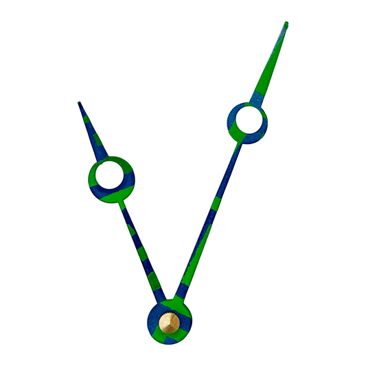 Emerald Tide - Clock Hand Kit - For Clocks 7-1/2" - 8-1/2" in Size