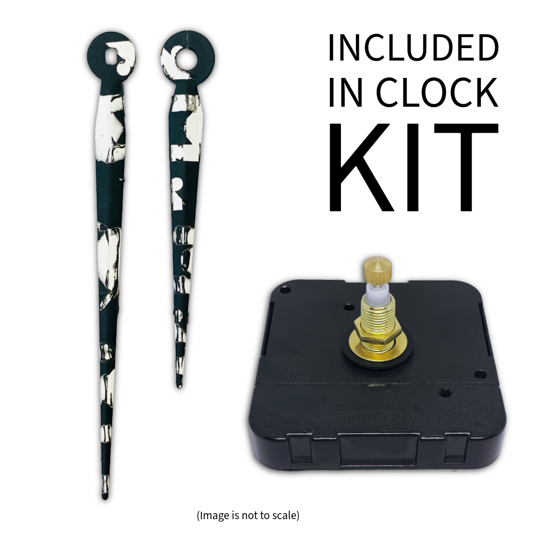 Studio Houndstooth - Clock Hand Kit - For Clocks 9" - 10" in Size