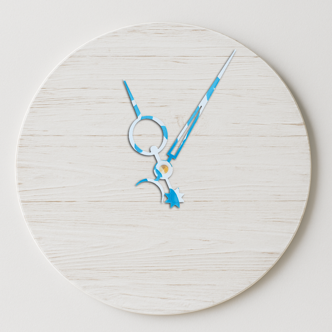 Coral Drift - Clock Hand Kit - For Clocks 7" - 8" in Size
