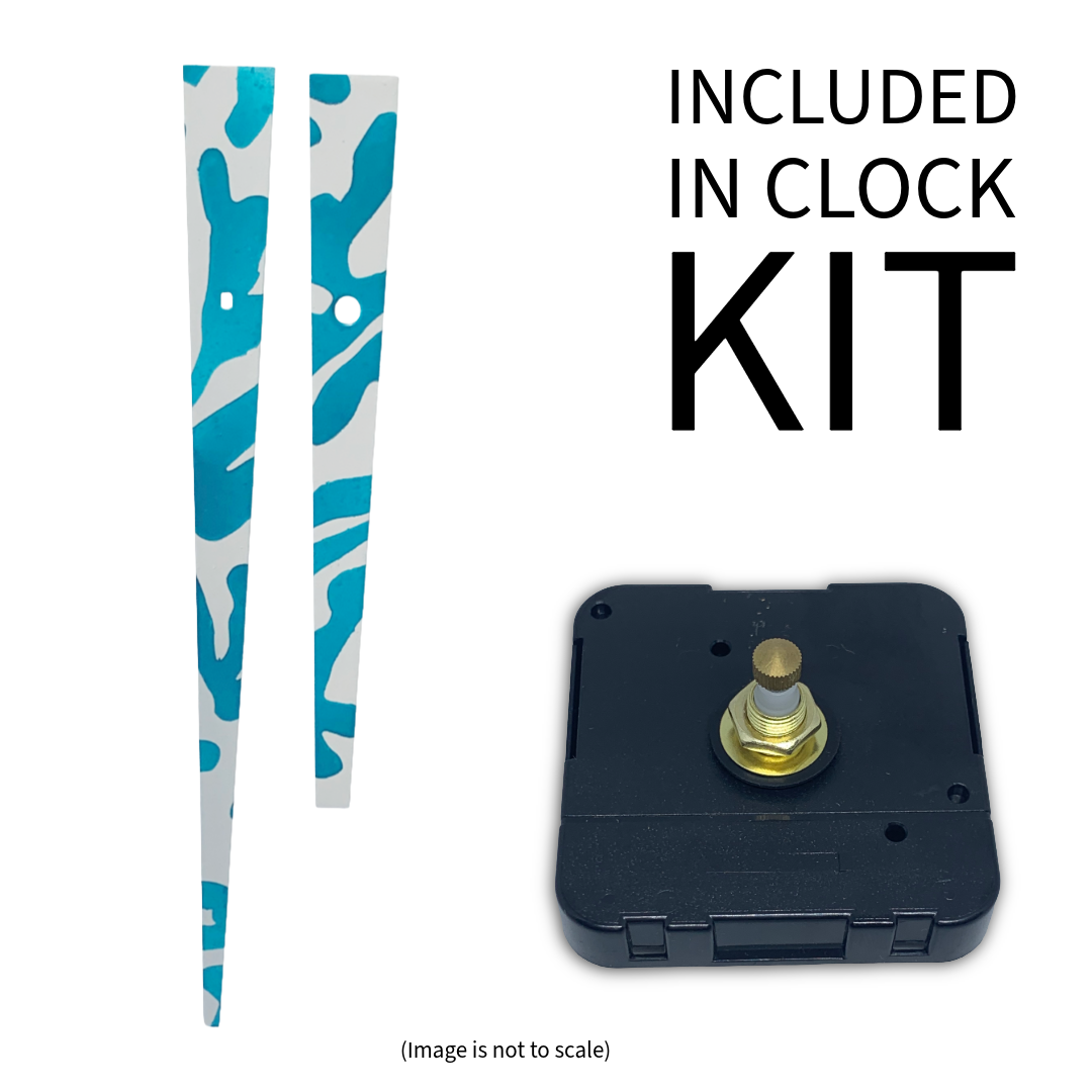 Coral Drift - Clock Hand Kit - For Clocks 11-1/2" - 12-1/2" in Size