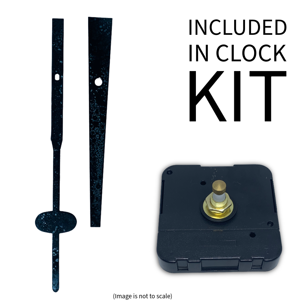 Smoulder - Clock Hand Kit - For Clocks 11-1/2" - 12-1/2" in Size