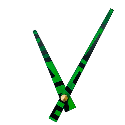 Green Impact - Clock Hand Kit - For Clocks 6-3/4" - 7-3/4" in Size