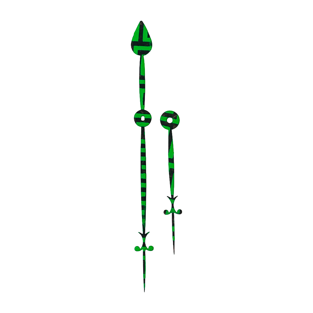 Green Impact - Clock Hand Kit - For Clocks 11-1/2" - 12-1/2" in Size