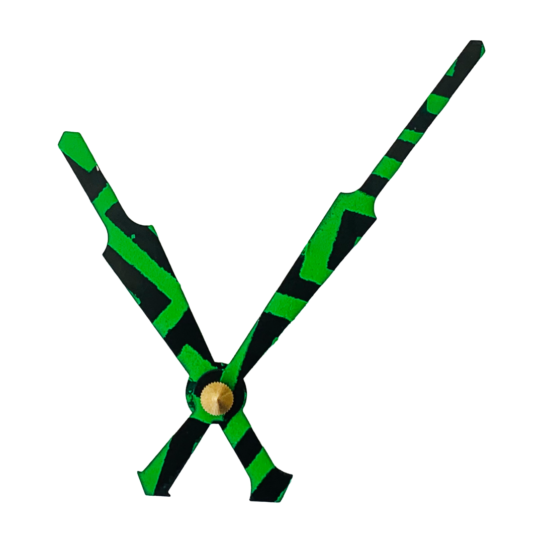 Green Impact - Clock Hand Kit - For Clocks 6" - 7" in Size