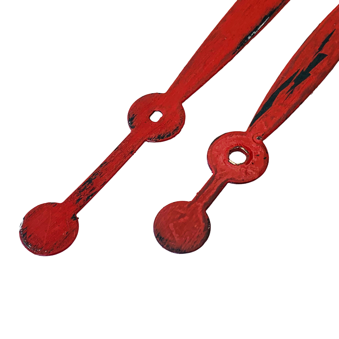 Rustic Red - Clock Hand Kit - For Clocks 16" - 17" in Size