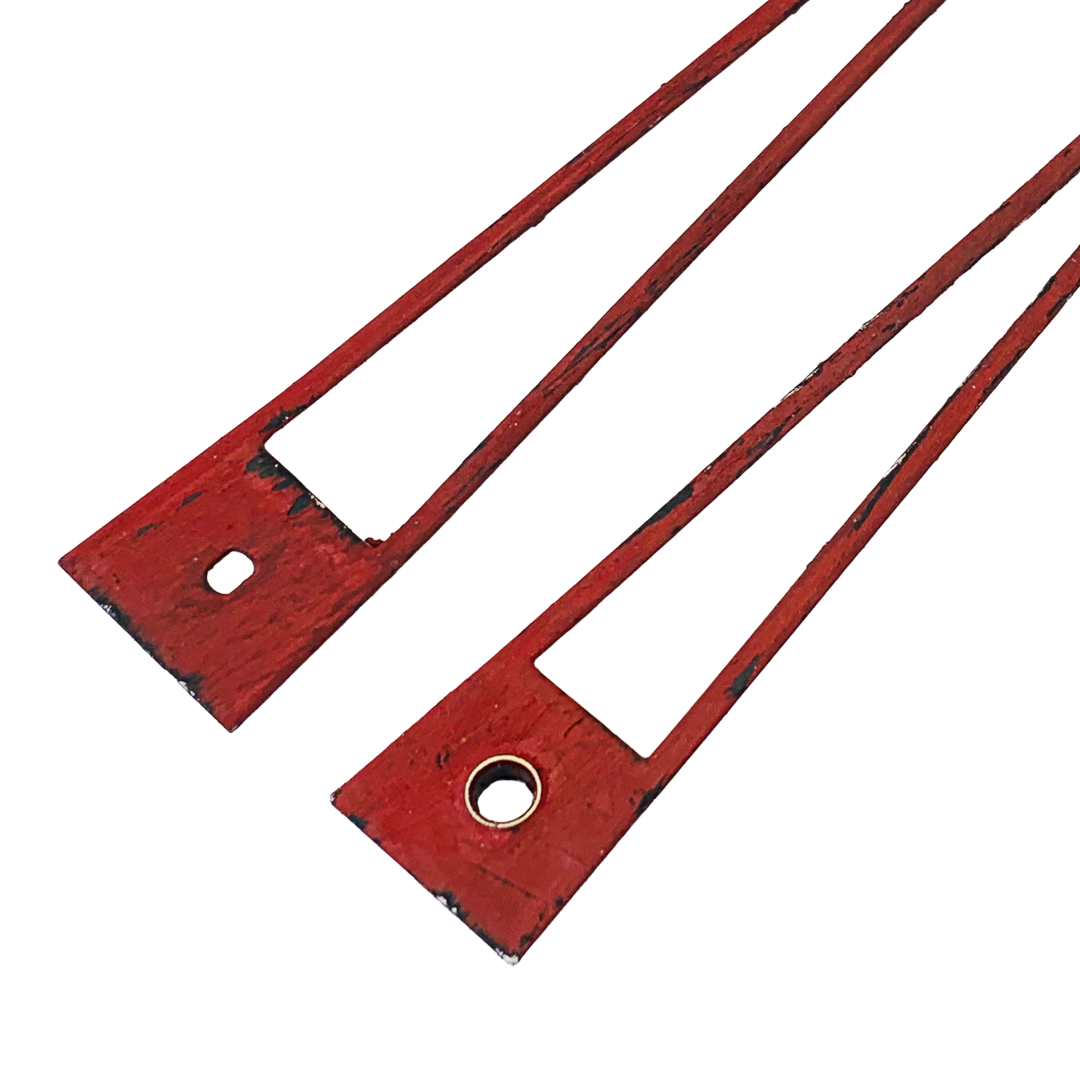 Rustic Red - Clock Hand Kit - For Clocks 13" - 14" in Size