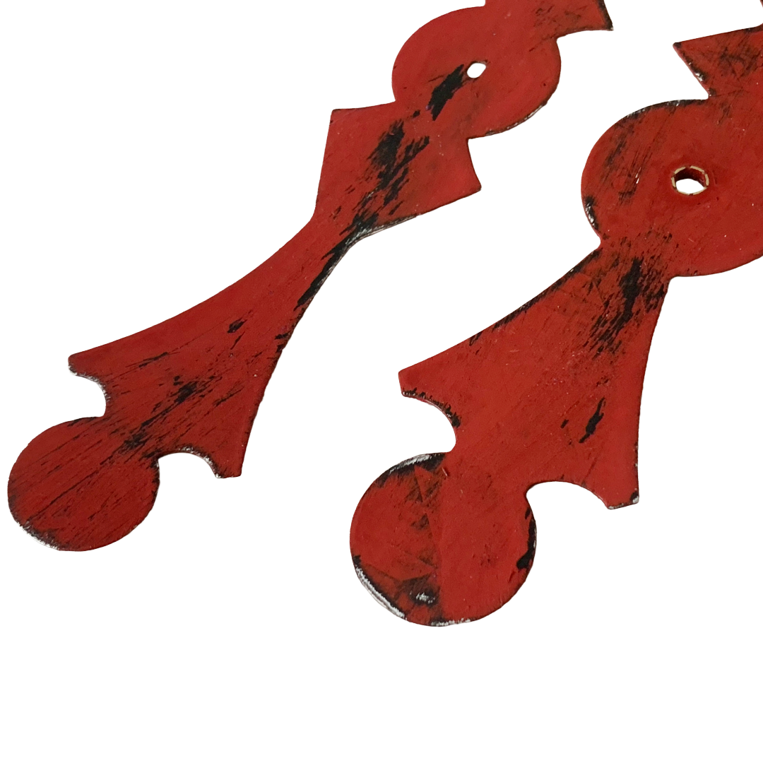 Rustic Red  - Clock Hand Kit - For Clocks 20" - 21" in Size