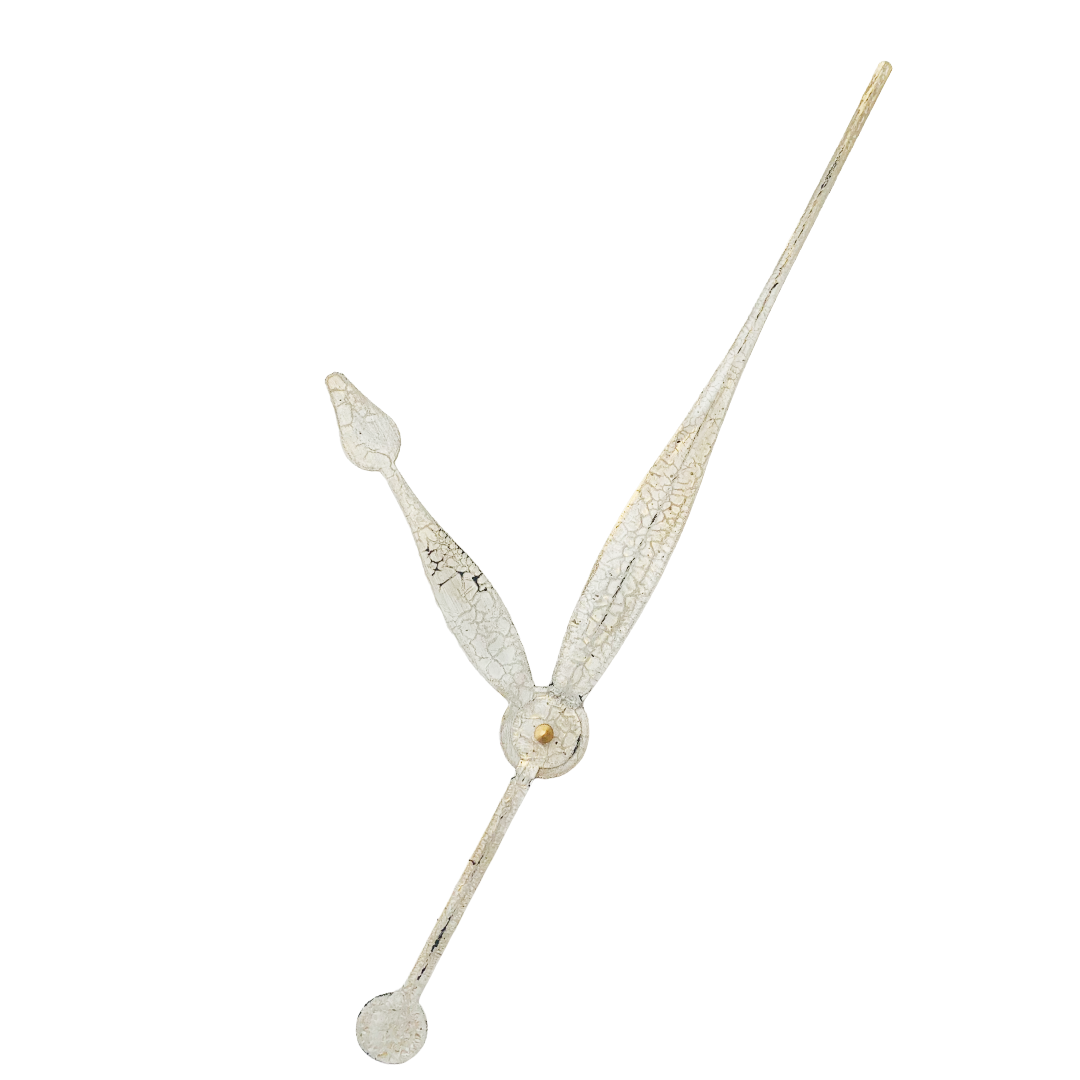 Rustic White - Clock Hand Kit - For Clocks 18" - 19" in Size