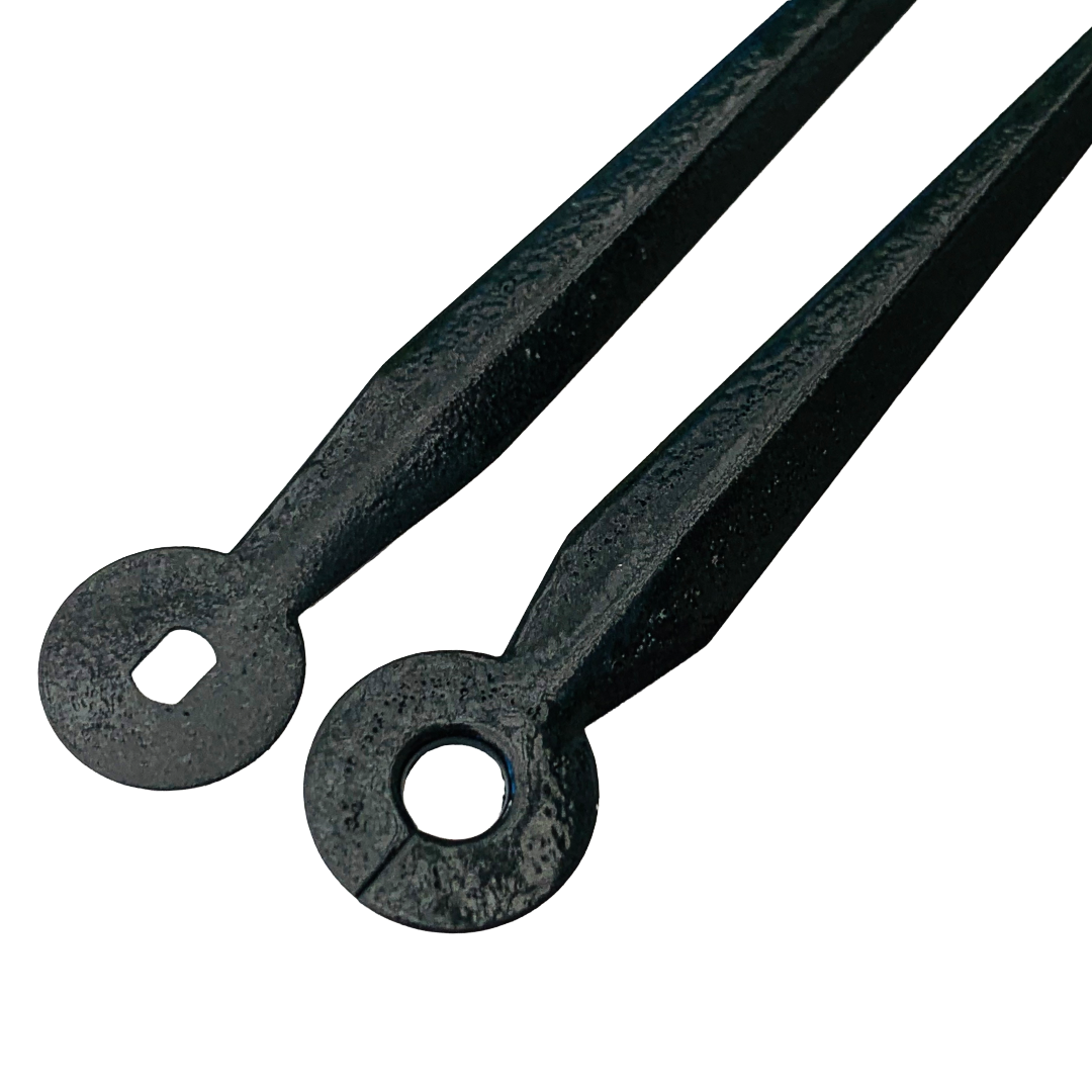 Struck Black - Clock Hand Kit - For Clocks 9" - 10" in Size